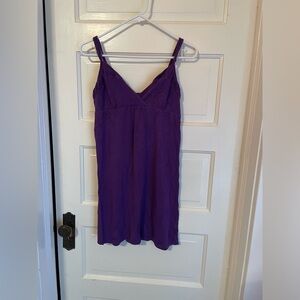 Gilligan & O’Malley purple modal nightie - small
